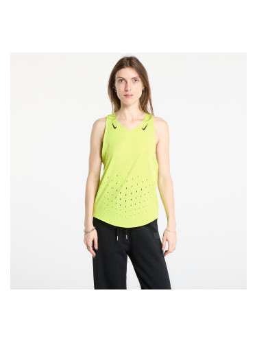 Nike AeroSwift Women's Dri-FIT ADV Running Singlet Cyber/ Black L