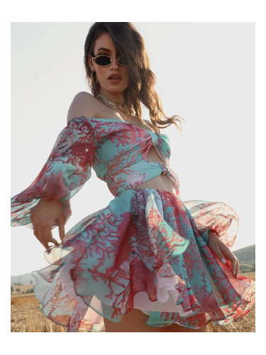 Рокля TURQUOISE CORA LUX