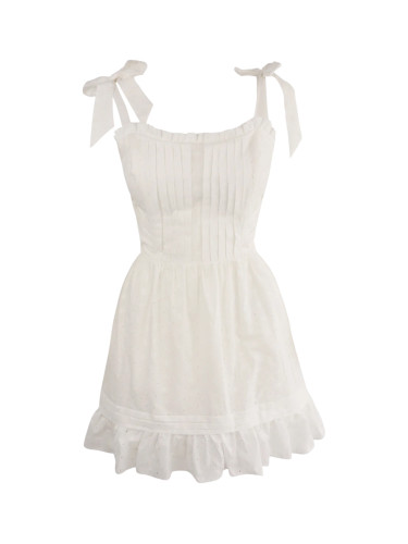 Рокля WHITE COTTON EMBROIDERY I