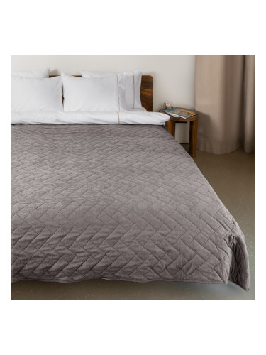 Шалте за спалня ВЕЛВЕТ СИВО, 160/220