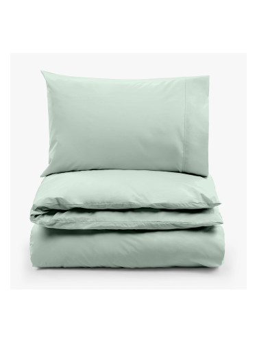 Спално бельо без долен чаршаф МЕНТА ПЕРКАЛ, 2 части