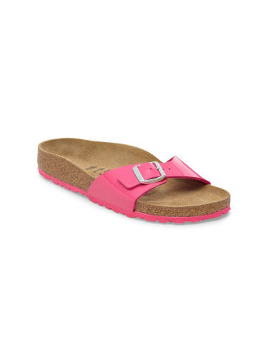 Birkenstock Madrid Birko-Flor Patent Narrow Fit Жени - Сандали Birkenstock - Розов - 1030872-5 - Size: 5