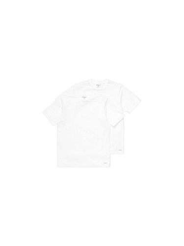Carhartt WIP Standard Crewneck T-Shirt White Мъже - Тениски Carhartt WIP - Бял - I029370_931_XX-L - Size: L