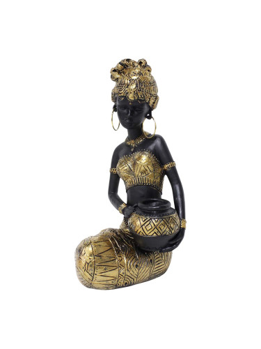 СТАТУЕТКА АФРИКАНКА СЪС СТОМНА 11.5/12.5/23.8 СМ