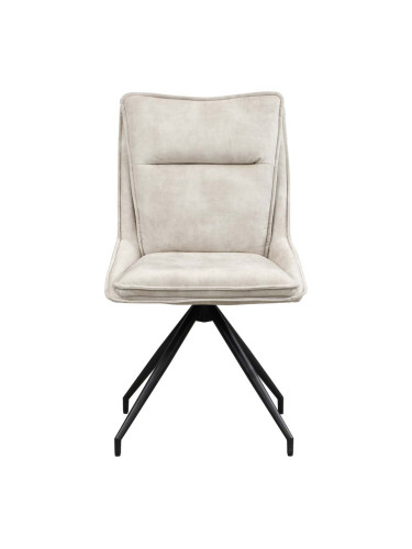 БЕЖОВ ВЪРТЯЩ СЕ ТРАПЕЗЕН СТОЛ ОТТО 52/62/91 СМ