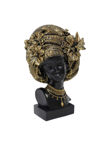 СТАТУЕТКА АФРИКАНКА БЮСТ С НАКИТИ 13.5/19/28.8 СМ