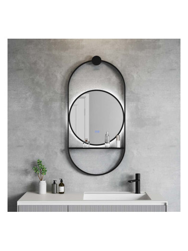 САВОНА ОГЛЕДАЛО ЗА БАНЯ С LED ОСВЕТЛЕНИЕ 60/120 СМ