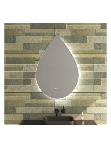 ПИОВЕРЕ ОГЛЕДАЛО ЗА БАНЯ С LED ОСВЕТЛЕНИЕ 90/60 СМ