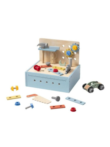 Дървена настолна детска работилница Tooky Toy