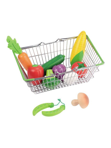 Детска кошница за пазар със зеленчуци Lelin