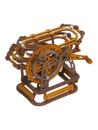 Дървен 3D пъзел Wooden City - Писта Marble Run Mini