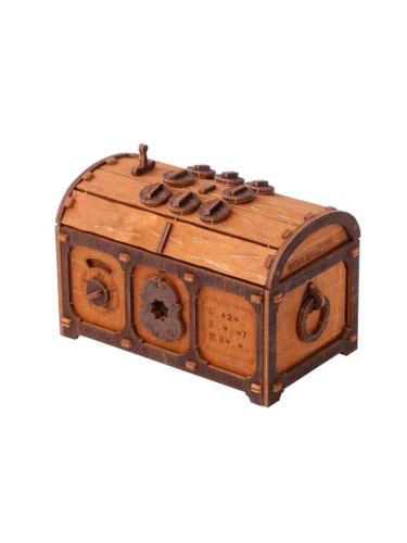 Дървен 3D пъзел Wooden City, Серия Escape Room - "Ковчеже"