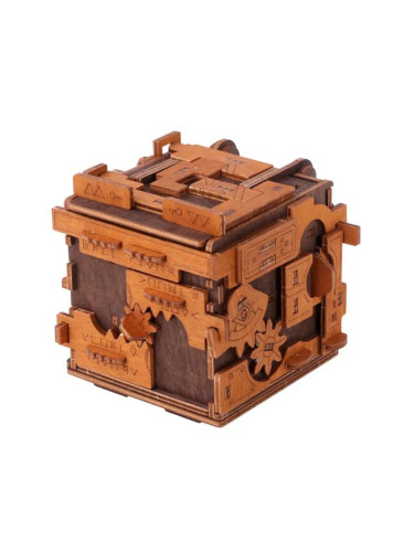 Дървен 3D пъзел Wooden City, Серия Escape Room - "Кутия"