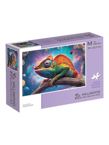Дървен пъзел Milliwood - "Galaxies", 150 части - Космолеон