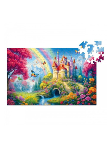 Дървен пъзел Milliwood - "Galaxies", 150 части - Вълшебен замък