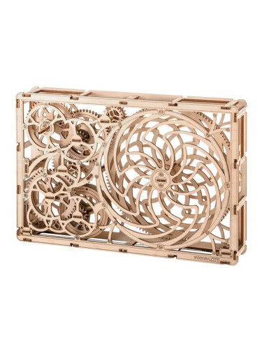 Дървен 3D пъзел Wooden City, Серия Decoration - "Кинетична картина"