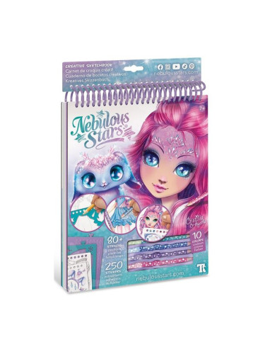 Творческа книга за рисуване Nebulous Stars - Кристалия