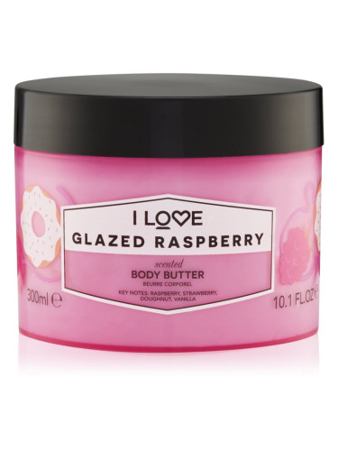 I Love Glazed Raspberry масло за тяло 330 мл.