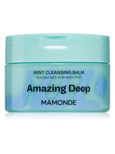 MAMONDE Amazing Deep Mint Cleansing Balm дълбоко почистващ балсам с успокояващ ефект 90 мл.