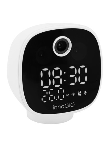 innoGIO GIOSafety Smart Clock домашна камера Smart Wi-fi 1 бр.