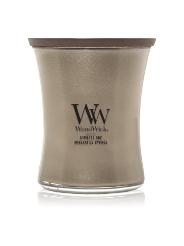Woodwick Precious Metals Cypress Ore ароматна свещ 275 гр.