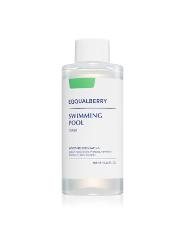 EQQUALBERRY Swimming Pool Toner хидратиращ тоник с ексфолиращо действие 155 мл.