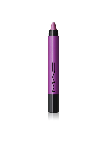 MAC Cosmetics Dazzlelips Crayon блестящо червило с молив цвят Lunar Violet 1.8 гр.