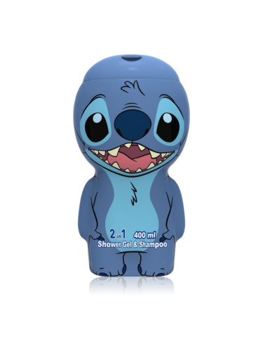 Disney Stitch Shower Gel & Shampoo нежен душ гел и шампоан за деца 400 мл.