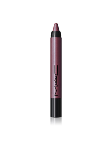 MAC Cosmetics Dazzlelips Crayon блестящо червило с молив цвят Cosmic Plum 1.5 гр.
