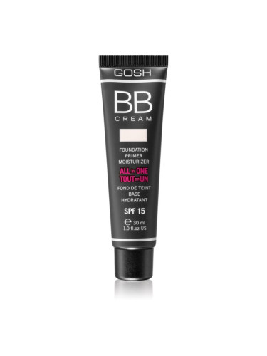 Gosh BB хидратиращ BB крем SPF 15 цвят 001 Sand 30 мл.