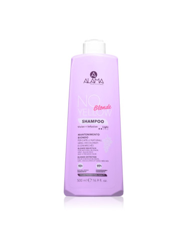 Alama Professional No Yellow Blonde шампоан против жълти оттенъци 500 мл.