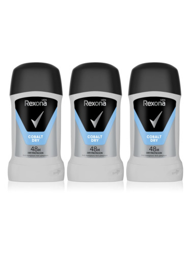 Rexona Cobalt изгодна опаковка твърди дезодоранти