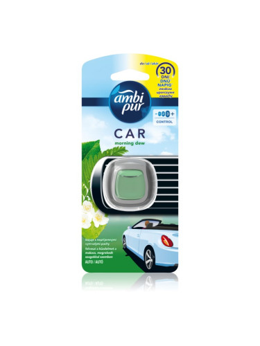 AmbiPur Morning Dew ароматизатор за въздух за колата 2 мл.