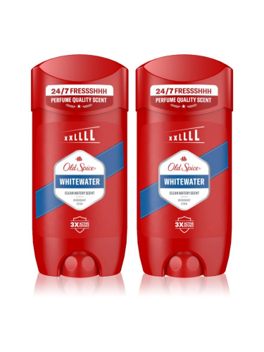 Old Spice Whitewater дезодорант стик за мъже 2x85 мл.