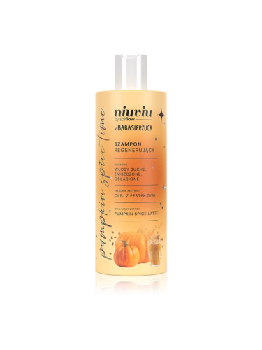 so!flow Pumpkin Time Regenerating Shampoo регенериращ шампоан за суха и изтощена коса 300 мл.
