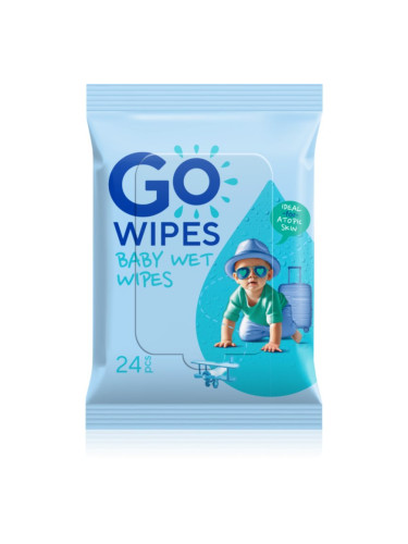 GoWipes Baby Wet Wipes нежни мокри кърпички за бебета 24 бр.