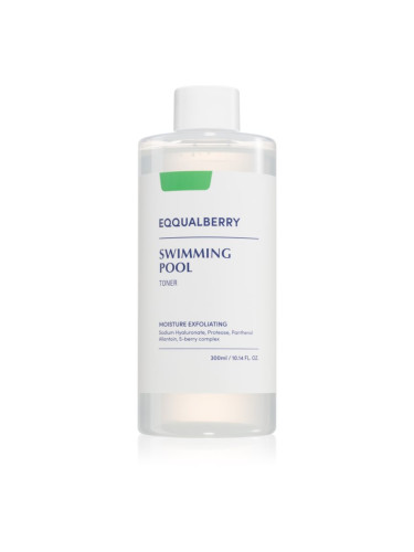 EQQUALBERRY Swimming Pool Toner хидратиращ тоник с ексфолиращо действие 300 мл.