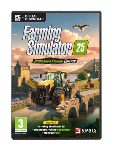 Игра Farming Simulator 25: Highlands Fishing Edition за Компютър
