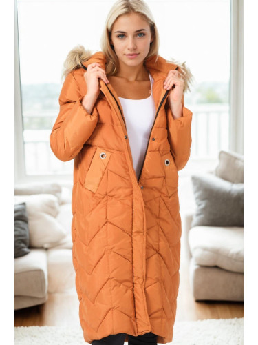 Z9751 DEWBERRY WOMEN'S COAT-CAMEL