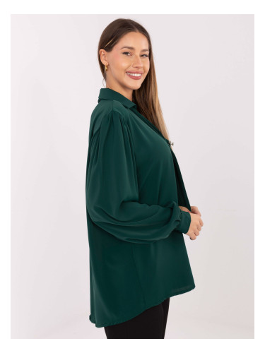 Blouse-IT-BZ-28913.17-dark green