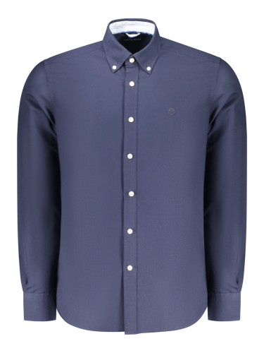 Мъжка едноцветна риза slim fit