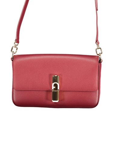 Червена чанта през рамо