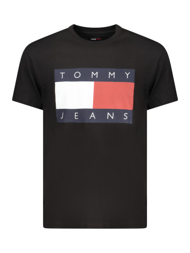 Черна тениска Tommy Jeans