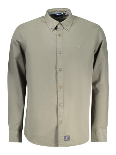 Мъжка едноцветна риза slim fit