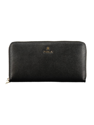 Черен дамски портфейл