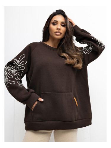 Sweatshirt-RV-BL-A1042.25-dark brown