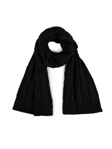 Черен плетен шал Шерон