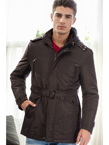 M9633 DEWBERRY MEN'S COAT-BROWN