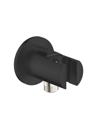 Поставка за душ в матово черно 286282431