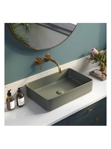 Мивка за баня 600х260 мм Case Rectangular Solid Stone